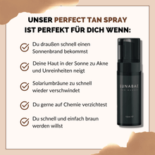 Lade das Bild in den Galerie-Viewer, Lunasun Tan Mousse + Handschuh Set
